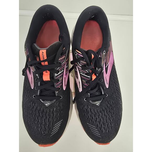 Brooks Adrenaline GTS 19 Women’s Running Shoes Black Pink US 8 B - Picture 6 of 8